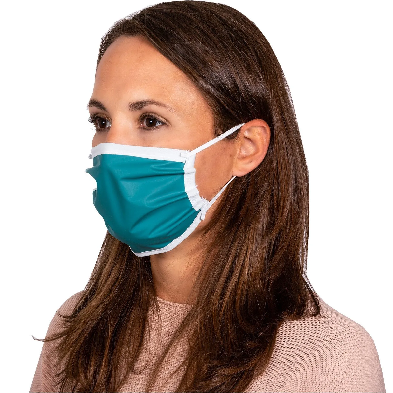 Wasbaar mondkapje PU Groen