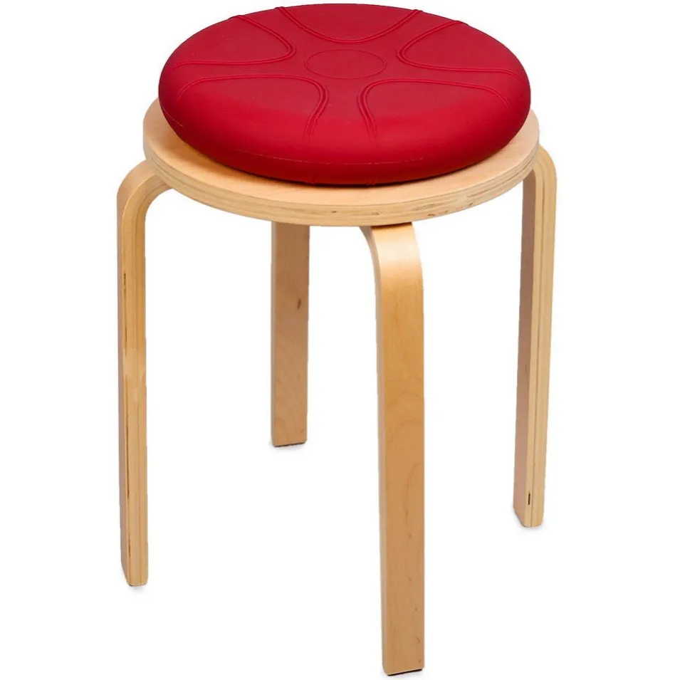 Wiebel kussen Rood 33 cm