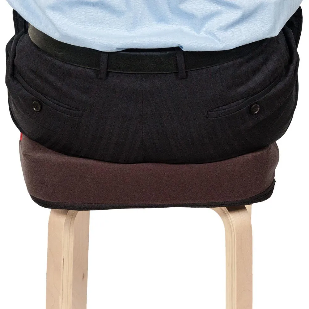 wigvormig zitkussen designer