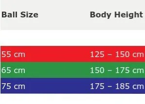 Zitbal AB Mambo Max 55 cm Rood